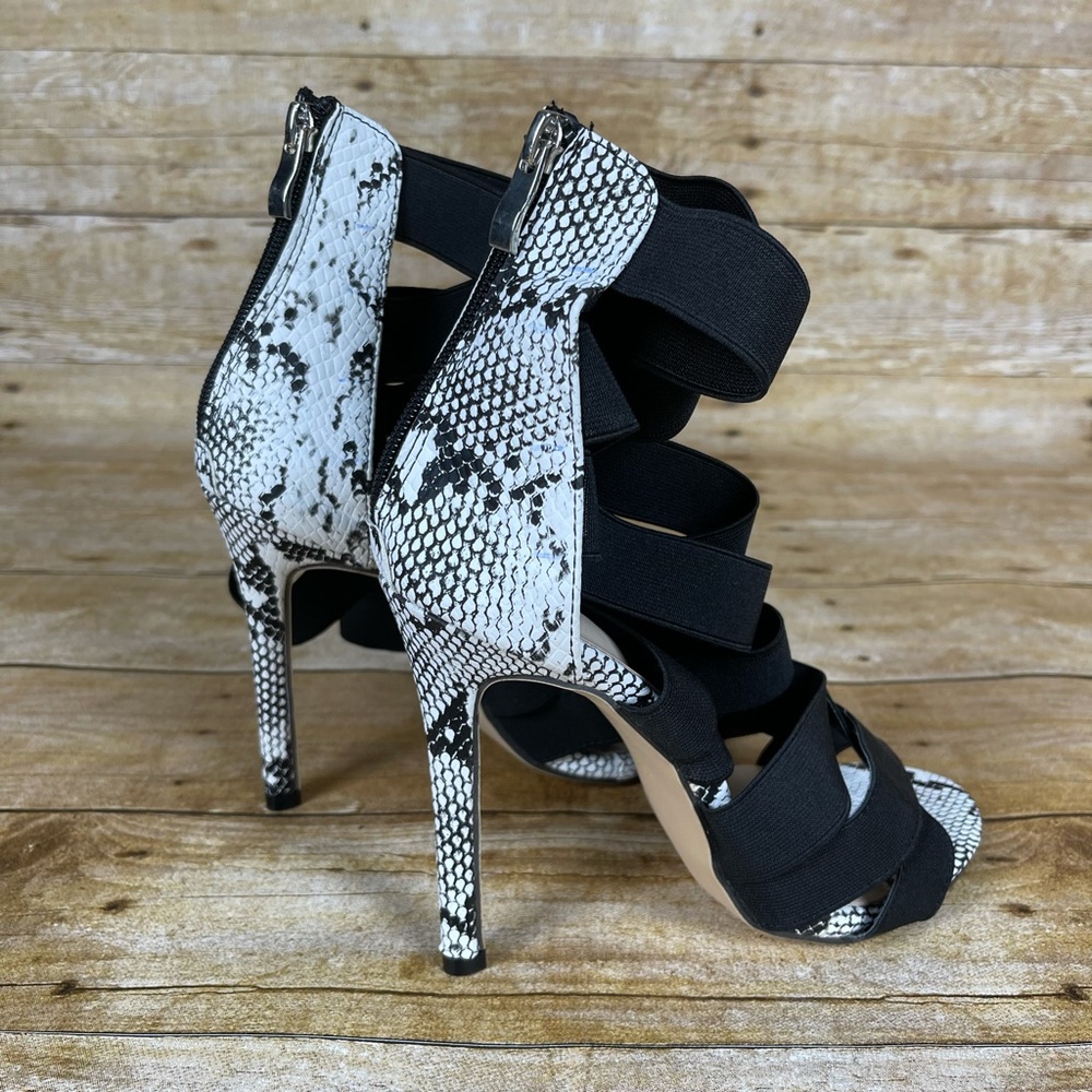 Miarhb Peep Toe High Heel Shoes Sandals